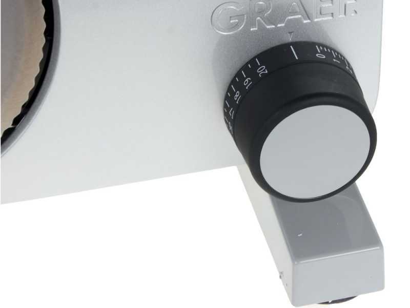 Graef Classic C10 silber - Allesschneider mit Klingendurchmesser 170 mm