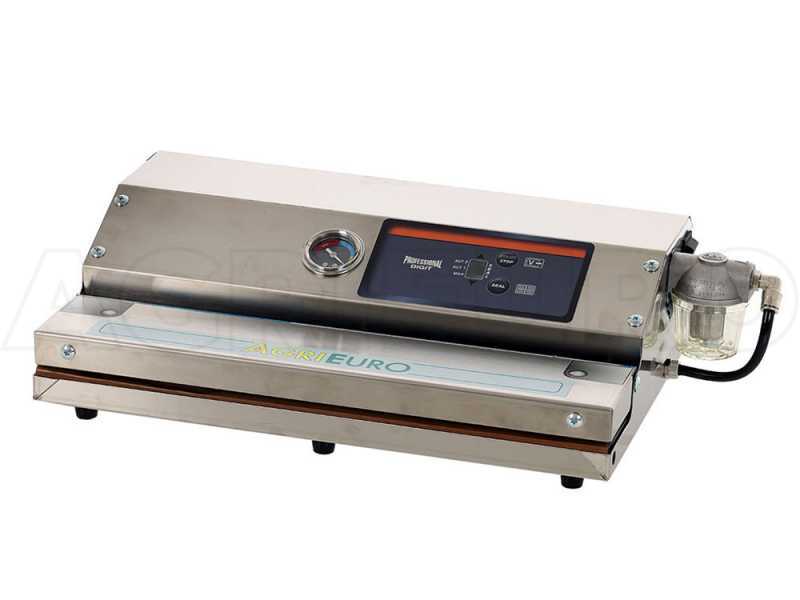 Professionelles Vakuumierger&auml;t Euro 420 PRO EDELSTAHL - Schwei&szlig;leiste 42 cm 