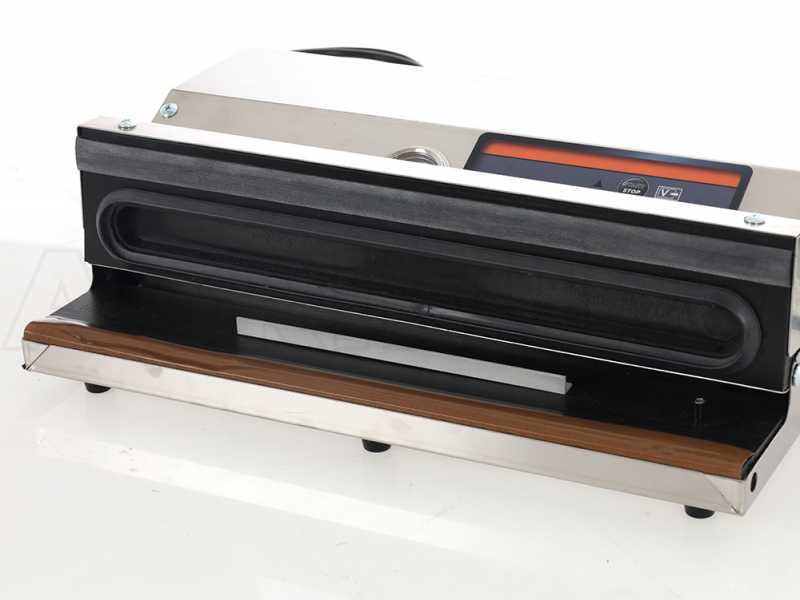 Professionelles Vakuumierger&auml;t Euro 420 PRO EDELSTAHL - Schwei&szlig;leiste 42 cm 