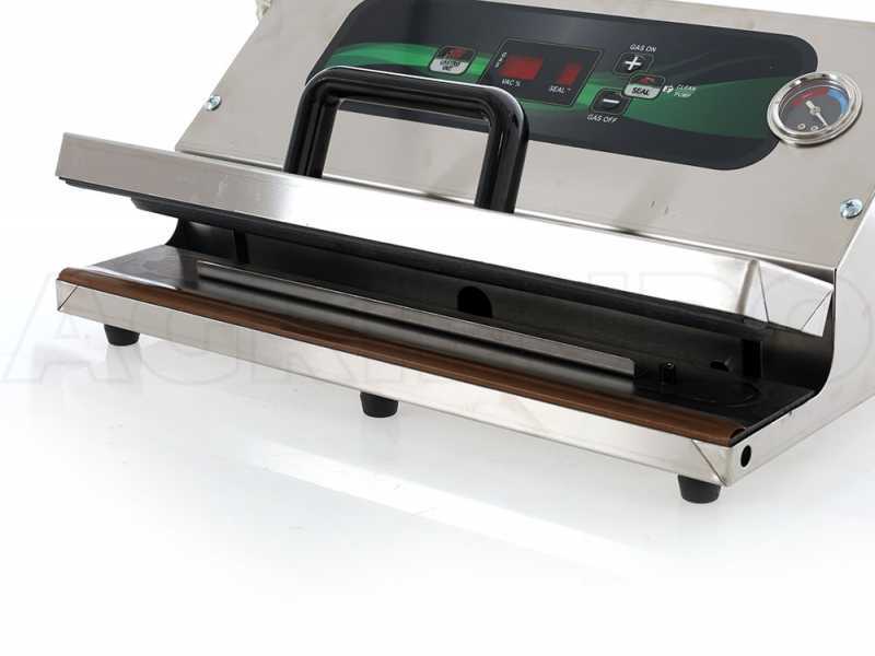 Professionelles Vakuumierger&auml;t Euro 420 PRO EDELSTAHL - Schwei&szlig;leiste 42 cm 