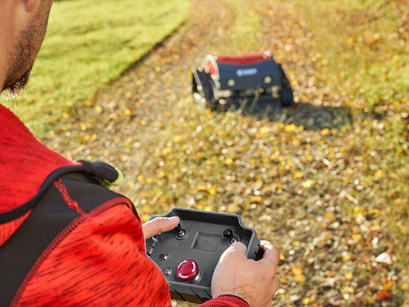 BlueBird FM 23-53 - Funkgesteuerter Hybrid-Rasenmulchroboter