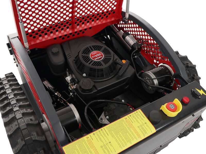 BlueBird FM 23-53 - Funkgesteuerter Hybrid-Rasenmulchroboter