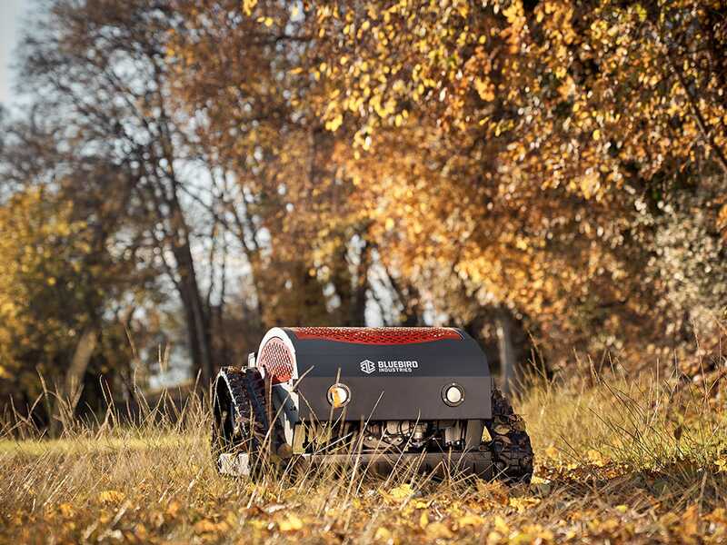BlueBird FM 23-53 - M&auml;hroboter Schlegelm&auml;her mit Fernsteuerung - Hybrid