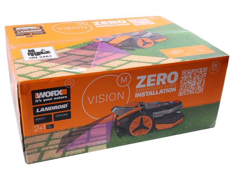 Worx Landroid Vision M600 WR206E - M&auml;hroboter - ohne Installation
