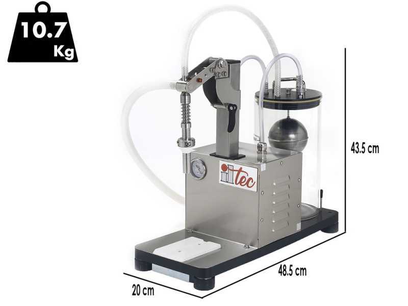Il-Tec Ultrafiller 1- Elektrischer Gegendruckabf&uuml;ller f&uuml;r Lebensmittelfl&uuml;ssigkeiten