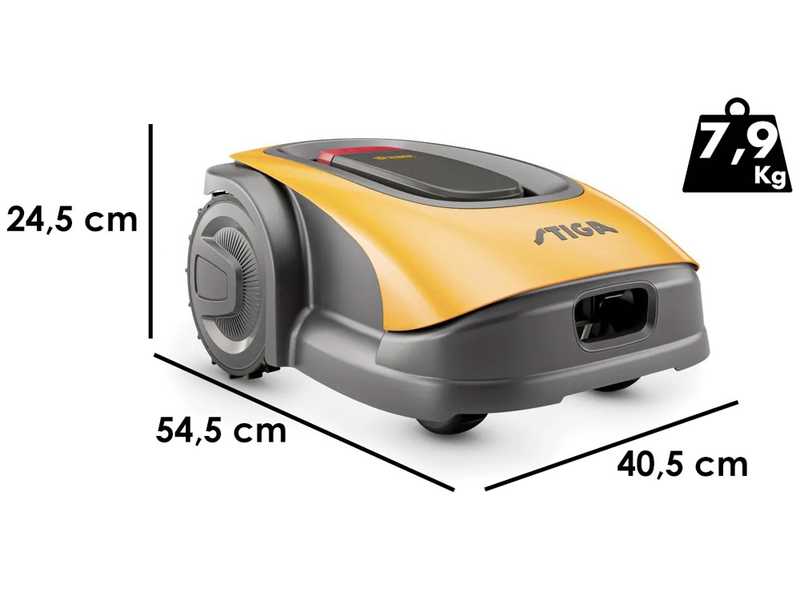Stiga G 1200 - M&auml;hroboter - mit 5 Ah E-Power Akku