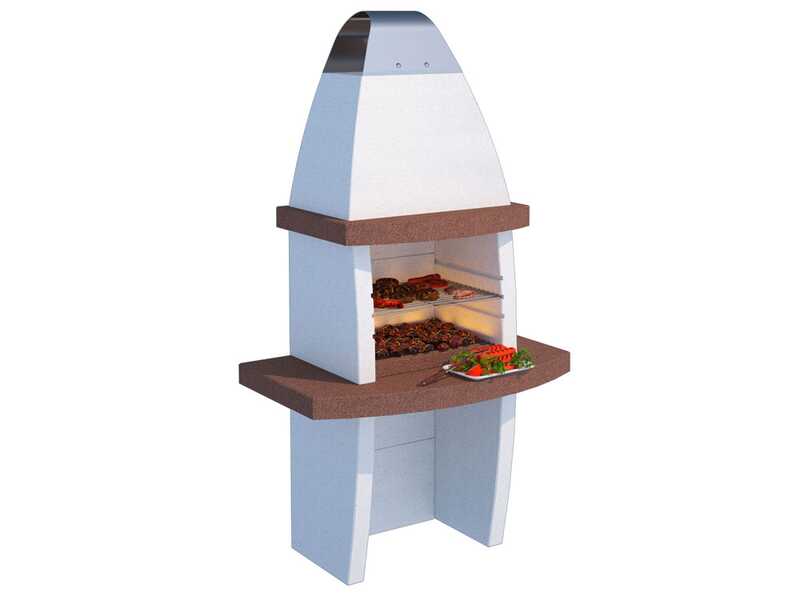 Linea VZ Tenerife - Grillkamin f&uuml;r Brennholz/Holzkohle