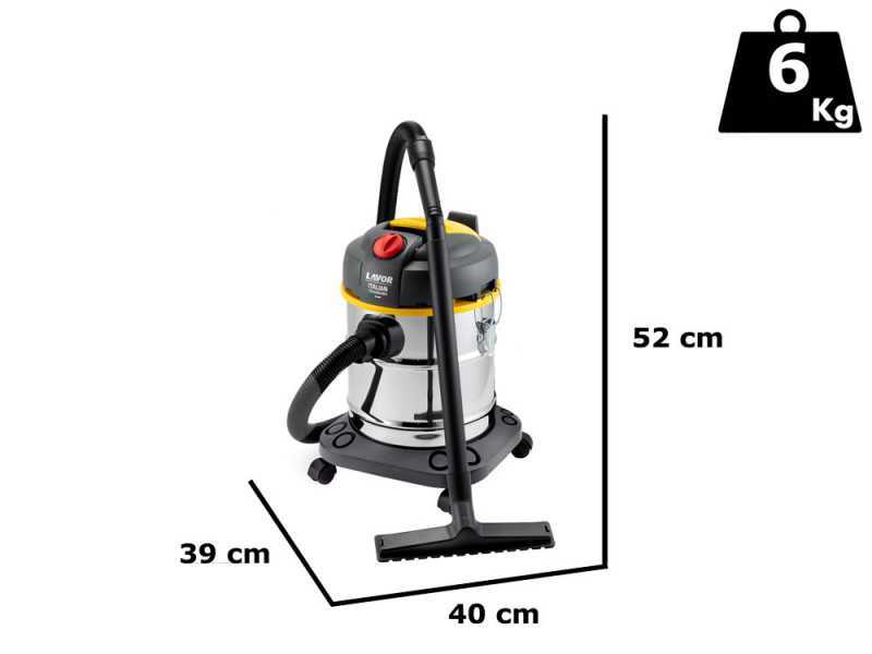 Lavor WTP 20 X - Trocken- und Nasssauger - Trommel 20l - 1600 W