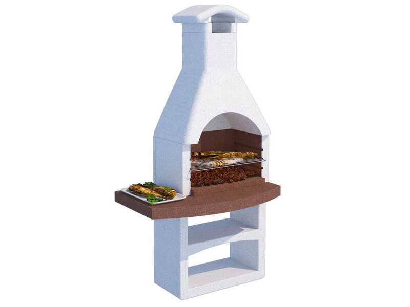 Linea VZ Treviso - Grillkamin f&uuml;r Holzkohle