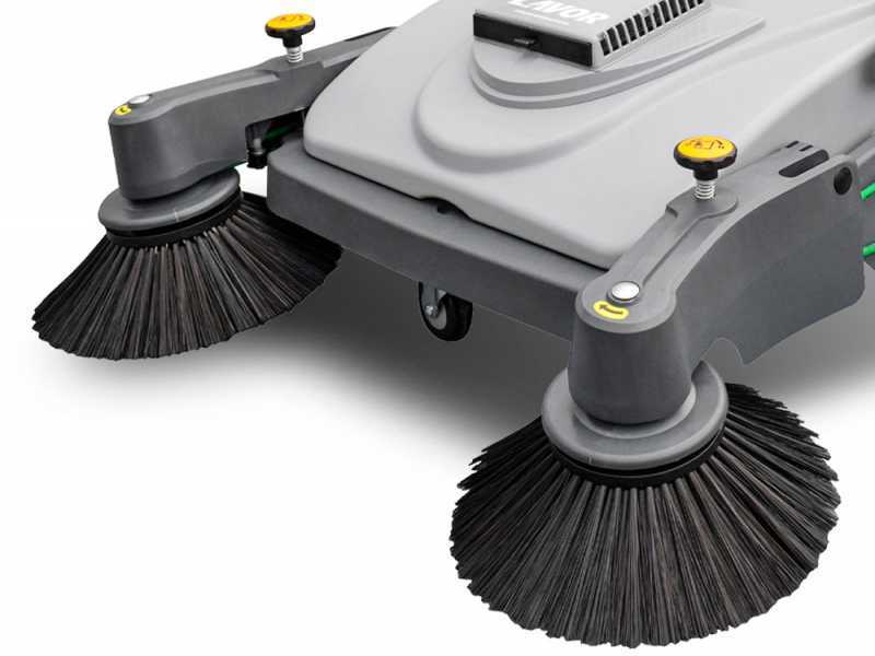 Lavor BSW 950 MF Handkehrmaschine mit Schubantrieb - mit Fangkorb