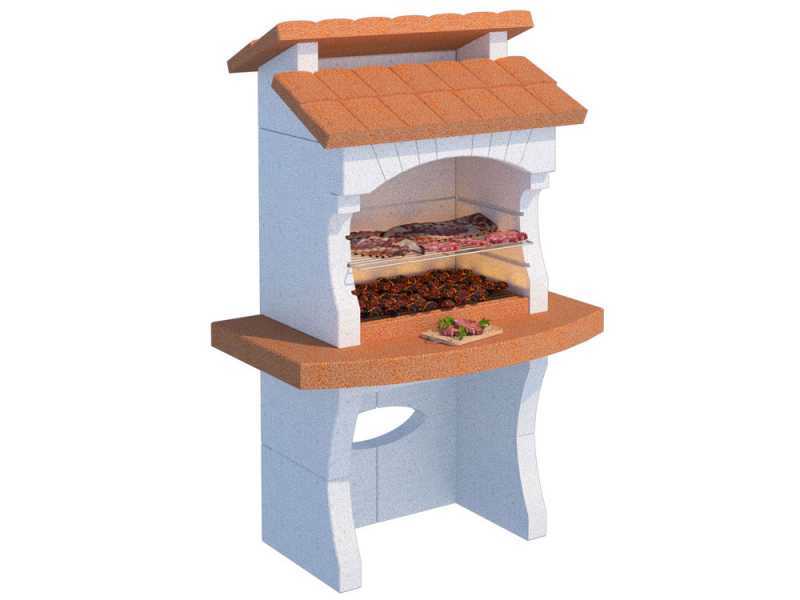 Linea VZ Ibiza - Grillkamin f&uuml;r Brennholz/Holzkohle
