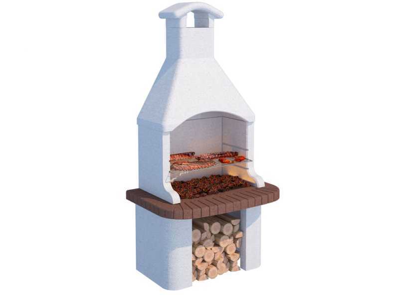 Linea VZ Tremiti - Grillkamin f&uuml;r Holz/Holzkohle