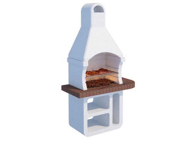 Linea VZ Elba - Grillkamin f&uuml;r Holz/Grillkohle