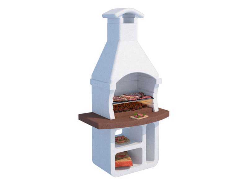 Linea VZ Los Angeles - Grillkamin - f&uuml;r Holz und Holzkohle