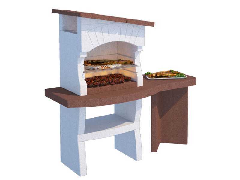 Linea VZ Portofino - Grillkamin f&uuml;r Holz/Holzkohle