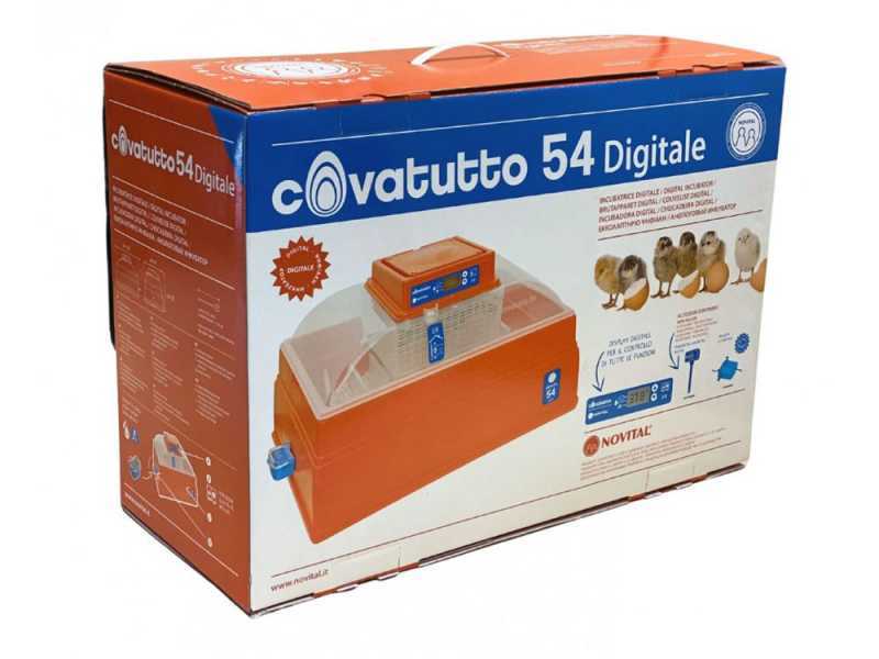 Novital Covatutto 54 digital - Manuelle Brutmaschine- 54 Eier