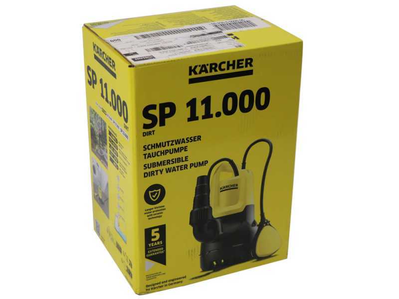 K&auml;rcher SP 11.000 Dirt - Elektrische Schmutzwasserpumpe - 400 Watt - 11000 l/h