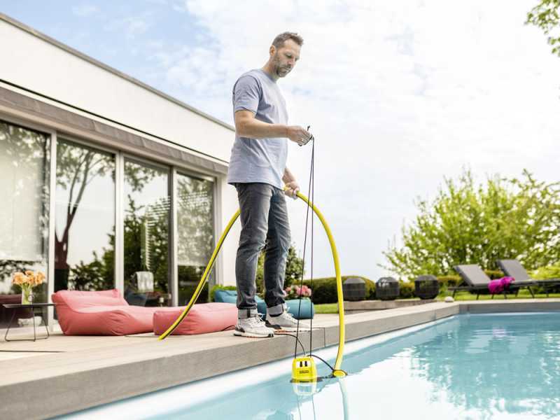 K&auml;rcher SP 9.000 Flat - Flachsaugende Tauchpumpe f&uuml;r Klarwasser - 280 W