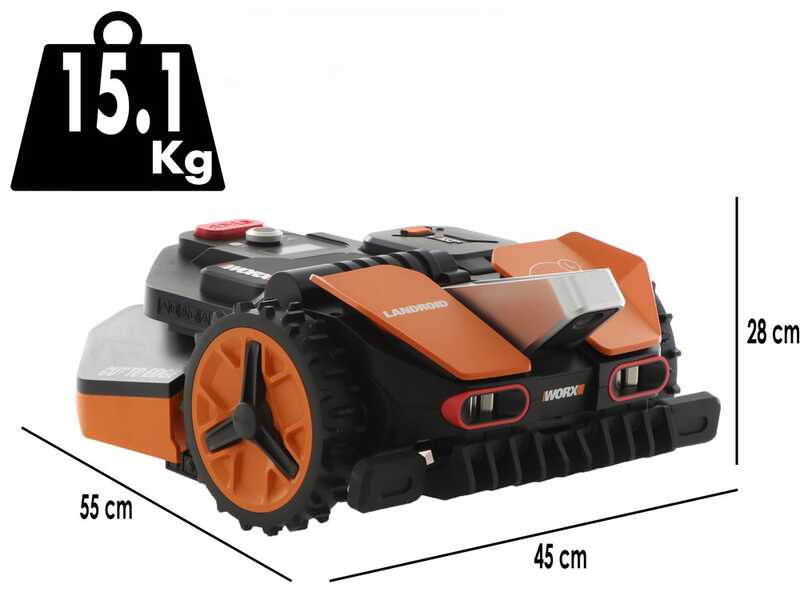 Worx Landroid Vision L1300 WR213E - M&auml;hroboter - ohne Installation