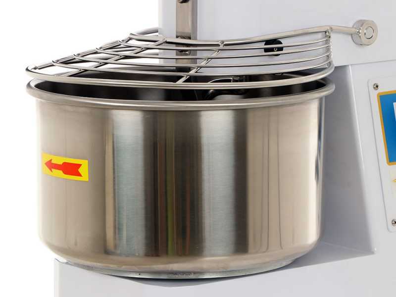 Euromech ETF 30 2v - Spiralkneter - Kapazit&auml;t 25kg - 400 V - zwei Geschwindigkeiten