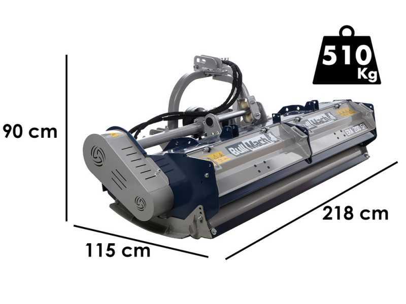 BullMach Era 200 SH - Mulcher f&uuml;r Traktor - schwere Reihe - hydraulische Verschiebung