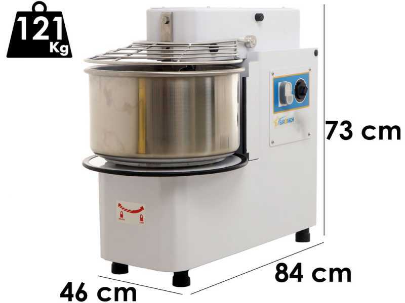 EuroMech ETR 30 - Kippbarer Spiralkneter - Kapazit&auml;t 25kg - 400V