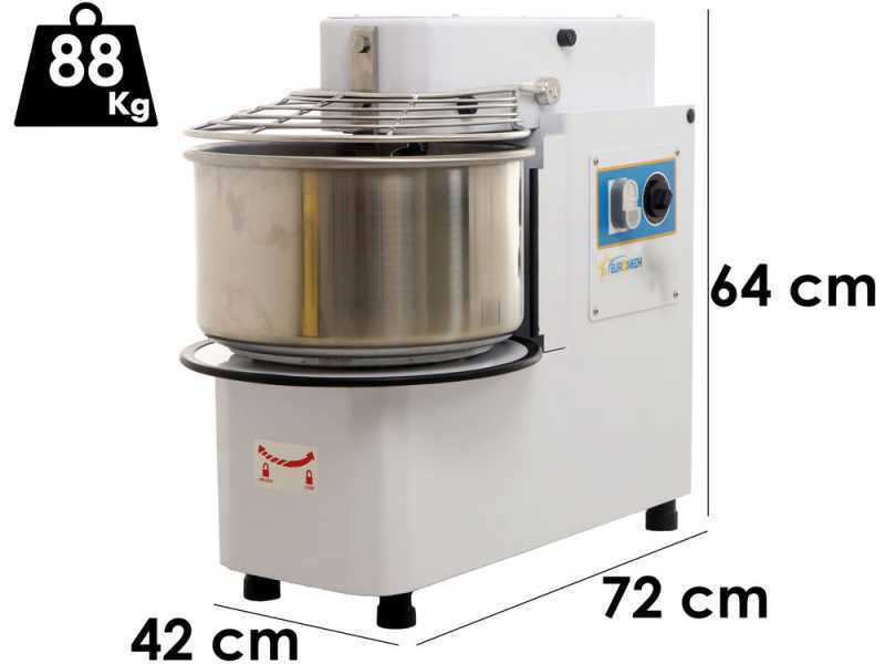 EuroMech ETR 20 - Kippbarer Spiralkneter 18kg - 400V
