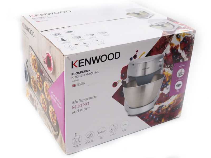 Kenwood Prospero+ silver KHC29.A0SI - Multifunktions-K&uuml;chenmaschine mit Planetenr&uuml;hrwerk