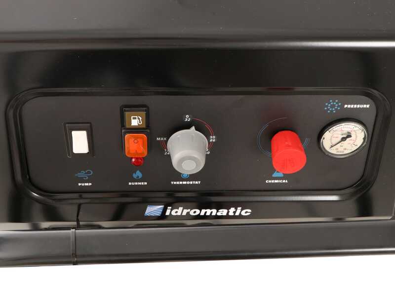 Idromatic Eco 170.13 &ndash; Professioneller Hei&szlig;wasser-Hochdruckreiniger &ndash; Dreiphasig &ndash; 180 bar &ndash; 780 l/h
