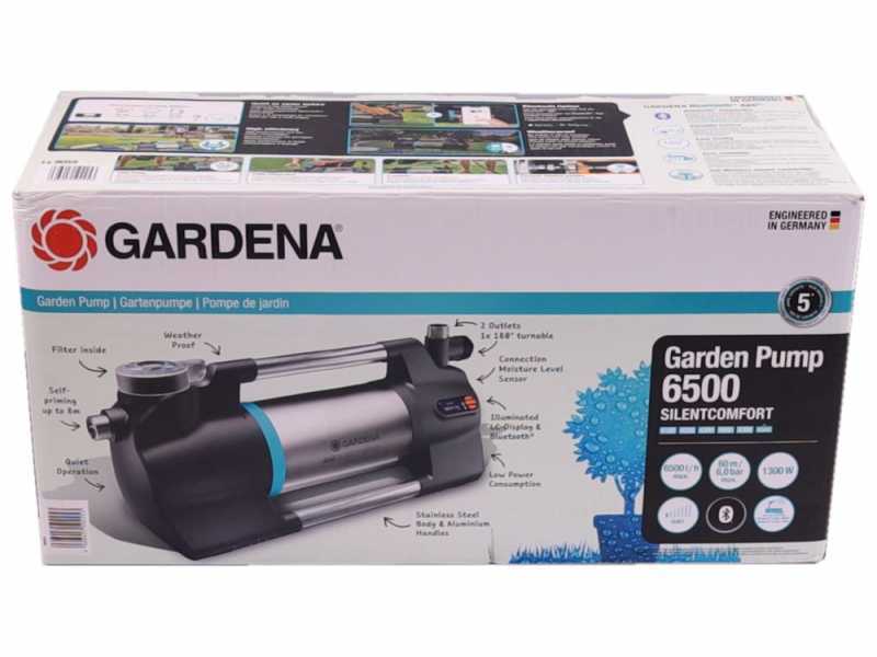 Gardena 6500 SilentComfort  - Elektrische Gartenpumpe - Bedienung &uuml;ber Bluetooth - 1300W