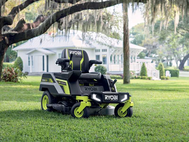 Ryobi ZTRX76 - Akku-Nullwendekreism&auml;her - 72V/20Ah - 76cm Schnittbreite - 2in1