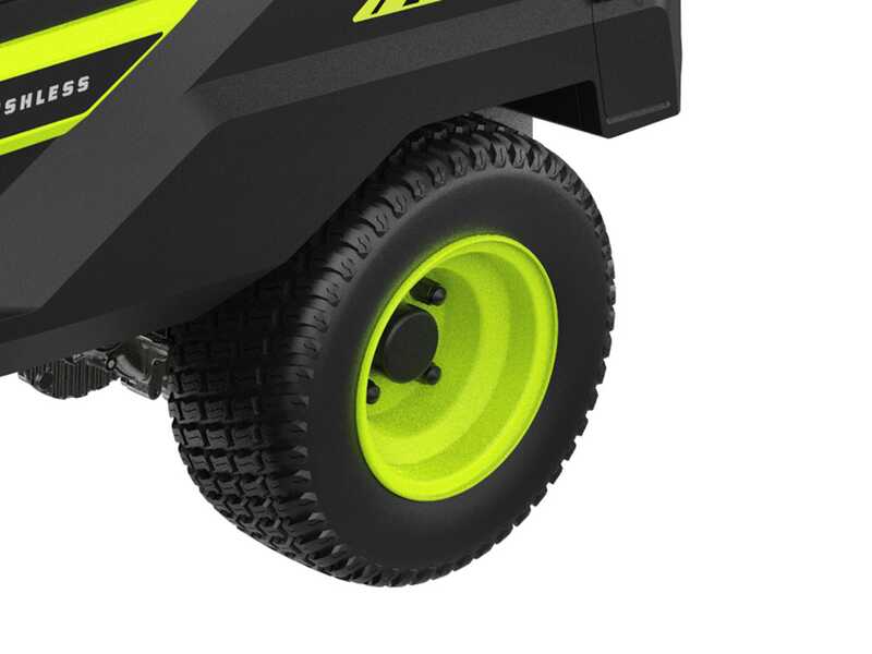 Ryobi ZTRX76 Akku-Nullwendekreism&auml;her - 72V/20Ah - 76cm Schnittbreite - 2in1