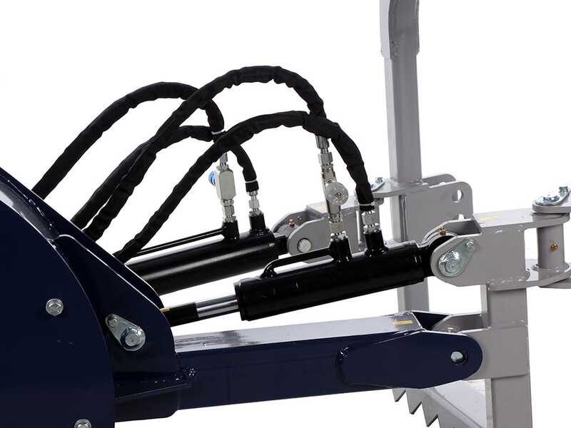 BullMach ARES 61 H - Baumstumpffr&auml;se mit Traktoranbau - hydraulische Verschiebung