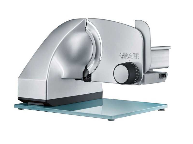 Graef Master M80 silber - Freitragender Allesschneider mit 170 mm Messer