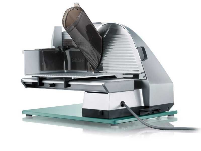 Graef Master M80 silber - Freitragender Allesschneider mit 170 mm Messer