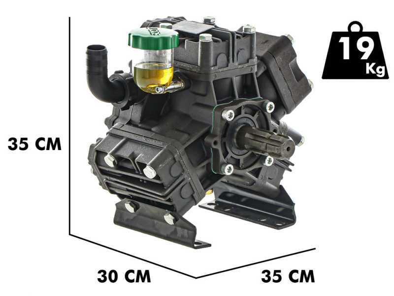 Udor delta 75 ts 2c - Kolbenmembranpumpe f&uuml;r Traktor-Spr&uuml;hbehandlungen &ndash; Hochdruck