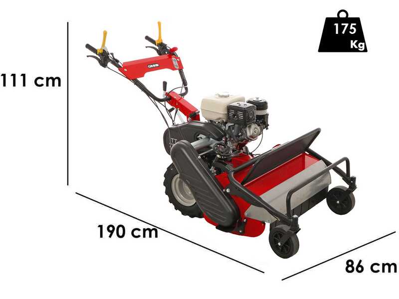 Ginko TT790 - Profi-Schlegelmulcher - Honda-Motor GX270
