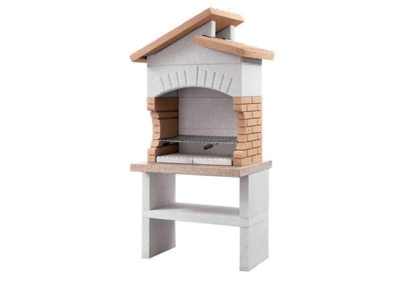 Palazzetti Cordoba - Modul-Grillkamin aus Beton - f&uuml;r Holz und Holzkohle