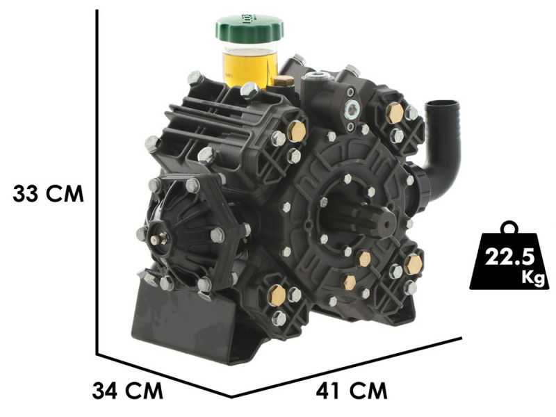 Udor Delta 100 ts 2c - Traktoranbau-Membranpumpe &ndash; Hochdruck