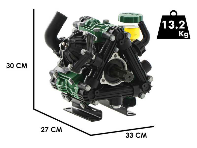 Udor Zeta 100 1c - Niederdruckpumpe f&uuml;r Traktor-Unkrautbek&auml;mpfung