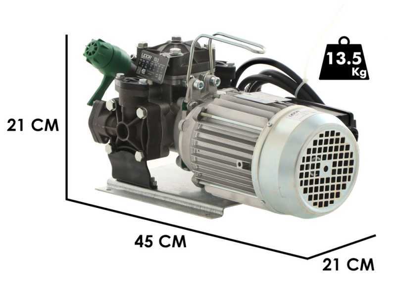 Udor Iota 20 hp1 - Elektrische Spr&uuml;hpumpe - Pumpe mit 230V-Motor