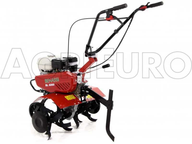 Benassi BL 6000 Motorhacke / Gartenfr&auml;se mit Honda GX 160 Benzinmotor - 2+1 G&auml;nge