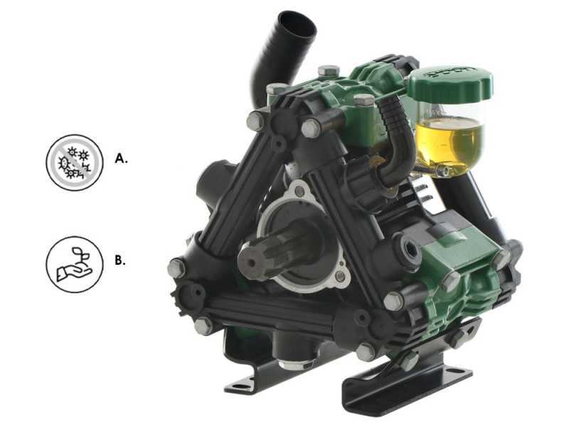 Udor Zeta 85 1c - Niederdruckpumpe f&uuml;r Spritzbehandlungen f&uuml;r Traktor