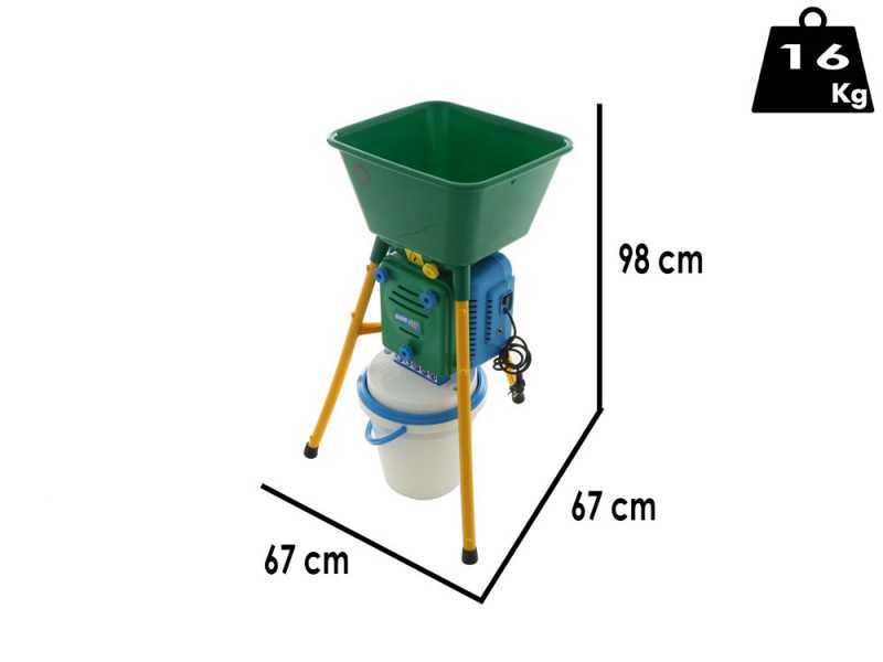 Novital Brav&ograve; 4V - Elektrische Getreidem&uuml;hle - 900W