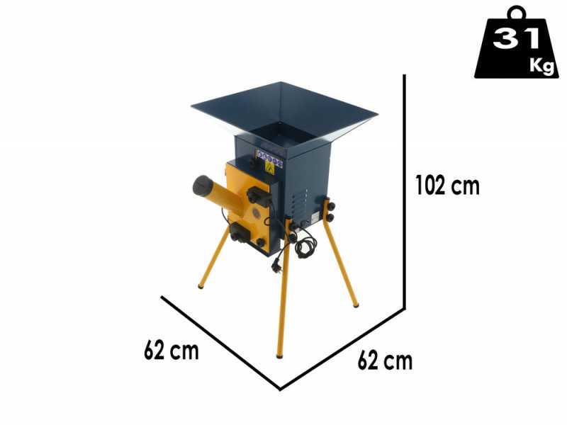 Novital Ercolino - Elektrische M&uuml;hle f&uuml;r Getreide und Maiskolben - 1500W