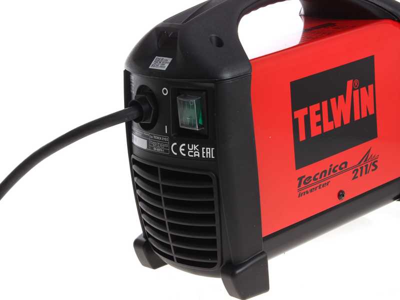 Saldatrice Inverter TIG TECNICA 211/S 230V ACX - Con VRD, Raffreddamento E Protezioni Integrate - Foto 5