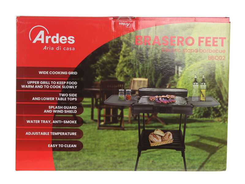 Ardes Brasero Feet - Elektrisches Grillger&auml;t