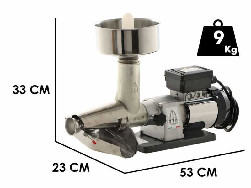 Tre Spade Easysqueezy Obst- und Gem&uuml;sepresse - Elektrisch 230V - 300 W