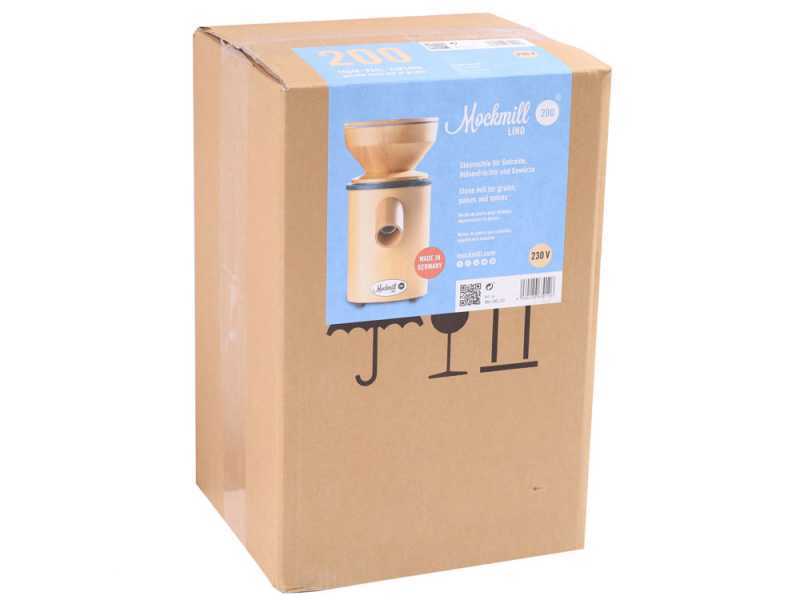 Mockmill Lino 200 - Getreidem&uuml;hle aus Holz - 600W