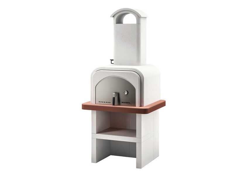 Palazzetti Stefy - Holzbackofen f&uuml;r den Au&szlig;enbereich - Backraum 52x51 cm